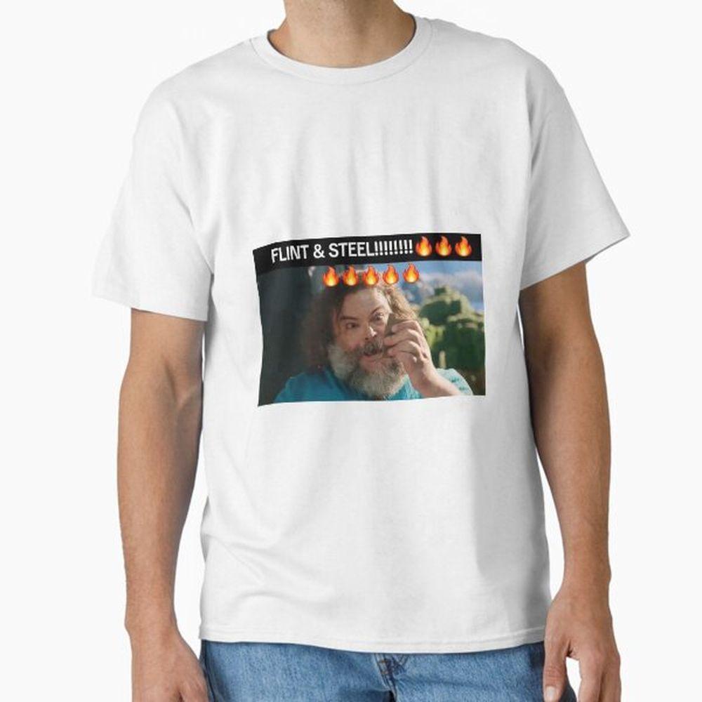 Flint And Sl Minecraft Movie Shirt Flint And Sl Minecraft Movie Shirt